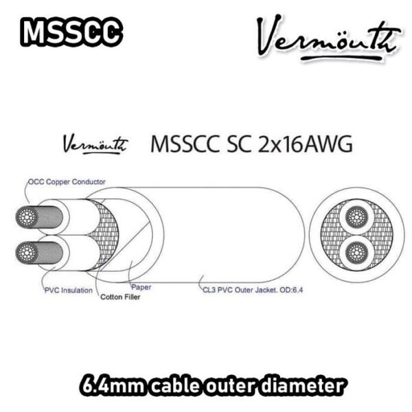 Vermouth MSSCC 16 AWG - Speaker Cable - Image 2