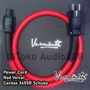 Power Cable - Vermouth Red Velvet Schuko