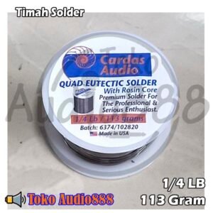 Timah solder Cardas 1/4Lb