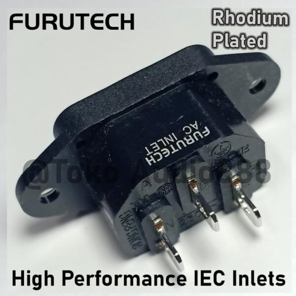 FURUTECH IEC Inlets 24K Rhodium Plated - Image 2